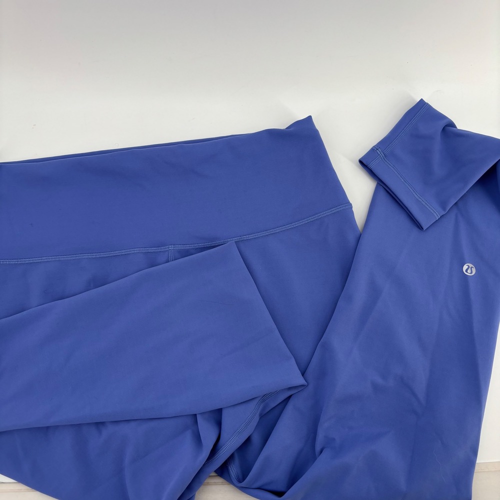 Lululemon Wunder Train High Rise Tight Women 12 Blue 28" Inseam